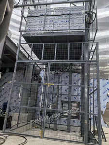 Ascenseur de fret hydraulique certifié CE, équipement de levage industriel pour entrepôt - Product Image 2