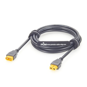 كابل تمديد Amass XT60 ذكر إلى أنثى 16AWG عالي التيار لبطارية الطائرات بدون طيار والروبوتات وأنظمة تخزين الطاقة - Product Image 3