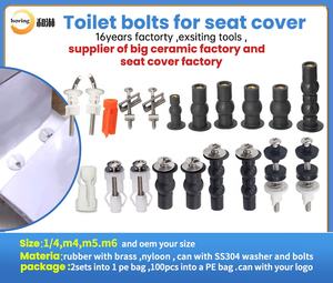 Accessoire de toilette à boulon en acier inoxydable TS500 attache de housse de siège moderne et élégante <span class=keywords><strong>pour</strong></span> salle de bain et hôtel - Product Image 6