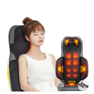 전문 목 어깨 등 통합 따뜻한 마사지 패드 에어백 깊은 반죽 카시트 마사지 쿠션 - Product Image 1