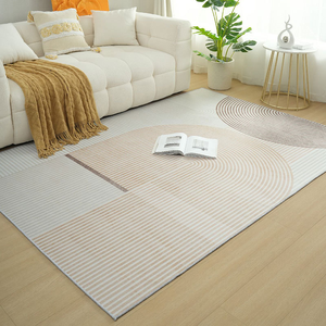 Alfombra de pelo plano de diseño moderno a rayas al por mayor de fábrica, sala de estar alfombra para, dormitorio, alfombra personalizada y alfombras de área - Product Image 2