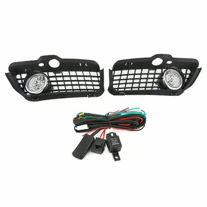 Kit de calandre de phare antibrouillard LED pour Volkswagen Golf 3, 12V, cadre ABS avec éclairage LED pour mise à niveau et rétrofit - Product Image 4