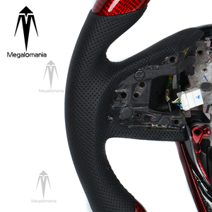 Volante Deportivo de Fibra de Carbono para <span class=keywords><strong>Honda</strong></span> Accord 10ª Gen, Civic Coupé, <span class=keywords><strong>CRV</strong></span>, Civic Fit Spiro, CRZ Type-R FK8, Insight S2000 Type R GK5 - Product Image 4