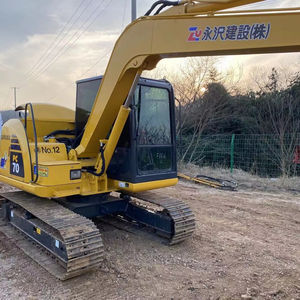 Excavatrice hydraulique sur chenilles Komatsu PC70 d'occasion de haute qualité, 6 tonnes, avec moteur puissant et boîte de vitesses, à vendre - Product Image 3