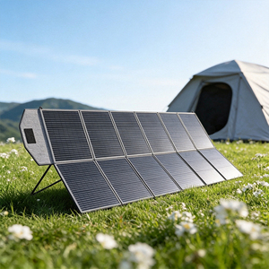 Panneaux solaires monocristallins pliables Alecter APH-FB92 600W, conversion élevée à 24%, étanches IP65, module PV portable pour le camping - Product Image 2