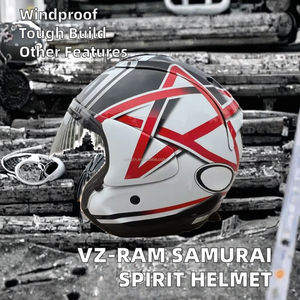<span class=keywords><strong>Pedrosa</strong></span> Samurai Medio casco para motocicleta Off-Road Racing VAS Casco Cinturón para Downhill Mountain Cross Riding - Product Image 2