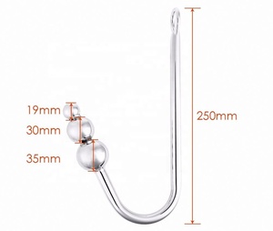 Tapón Anal masajeador <span class=keywords><strong>de</strong></span> 3 cuentas, productos para parejas, Sex Shop - Product Image 5