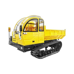 Mini Camion Benne sur Chenilles 10T Capacité Diesel pour Utilisation en Terrain Montagneux - Product Image 1