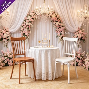 Hot Selling Customize Wedding Hotel Dinning Nordic Plastic Resin Stackable Modern <b>Chair</b> - Product Image 1