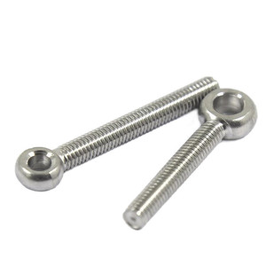 Tornillo de Anillo con Ojo de Acero Inoxidable 304 DIN444, <span class=keywords><strong>Precio</strong></span> de Fábrica OEM - Product Image 4