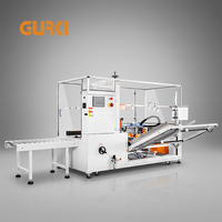 Machine automatique de formage de cartons verticaux Gurki, machine de pose de fonds de cartons