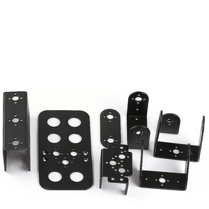 ขายึดเซอร์โวมอเตอร์แบบสองแกนมาตรฐาน หุ่นยนต์อเนกประสงค์ รูปตัวยู รูปตัวแอล แบบราบ แบบคานขวาง - Product Image 3