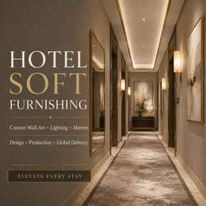 Muebles Modernos para Hoteles, Arte Mural Personalizado, Pintura Abstracta, Espejo Decorativo, Solución para Vestíbulo, Dormitorio, Pasillo, Interior - Product Image 1