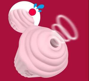 아이스크림 성인용 진동 흡입 클리토리스 및 G-스팟 유두 자극 USB 충전식 생활 방수 여성용 성인용품 - Product Image 5