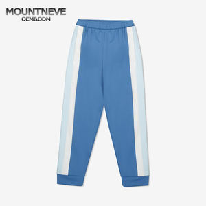 Pantalons de survêtement personnalisés pour hommes, patchwork, fermeture à cordon, taille mi-haute, respirant, séchage rapide, écologique, anti-rétrécissement, léger, décontracté - Product Image 3