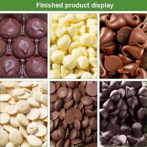Full <b>Small</b> Chocolate Chip Granules Mold Forming Depositor Making Production Line Equipment Machine for Button - Product Image 6