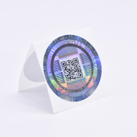 Autocollant hologramme coloré 3D, étiquette de sécurité, personnalisé