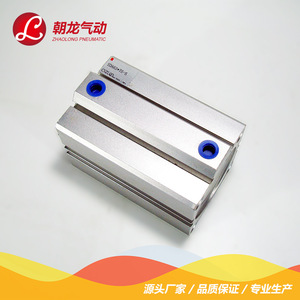 กระบอกลมบางเฉียบ Zhaolong Pneumatic Sda63x100 ตัวเรือนอะลูมิเนียมมาตรฐาน เส้นผ่านศูนย์กลาง 63 มม. ทนความร้อนสูง - Product Image 3