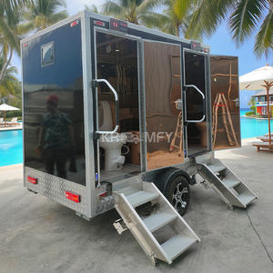 Remolque de Baño Móvil VIP WC 2025, Remolques de Baño Portátiles de Lujo para Eventos - Product Image 3