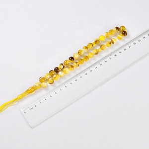 YS379 Bakelite Rosary Beads Resin <strong>Amber</strong> Russian <strong>Baltic</strong> Rosary Tasbih Tesbih Plastic Beads Rosary Plastic Resin Tasbeeh - Product Image 5