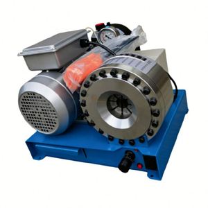 Electric Hose <b>Crimping</b> Equipment Complete <b>Set</b> with Pump and Dies for Rubber Product Fabrication - Product Image 2