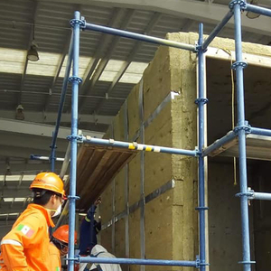 Panneau de laine de roche classe A ASTM E84, résistant au feu, <span class=keywords><strong>isolation</strong></span> acoustique et ignifuge pour bâtiments, livraison directe usine pour l'exportation - Product Image 6