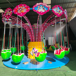 Silla Voladora Portátil Pequeña para Niños, Atracción de Feria, Columpio para Parque de Diversiones en Venta - Product Image 4