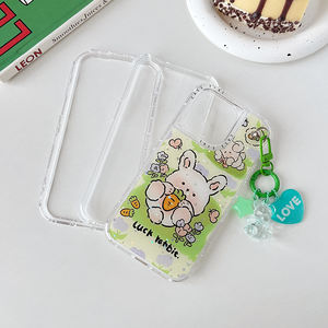 <span class=keywords><strong>Funda</strong></span> 3 en 1 para ZTE AXON 50 5G A34 A33S A33S con Bonito Estampado de Conejo, <span class=keywords><strong>Funda</strong></span> Antigolpes - Product Image 1