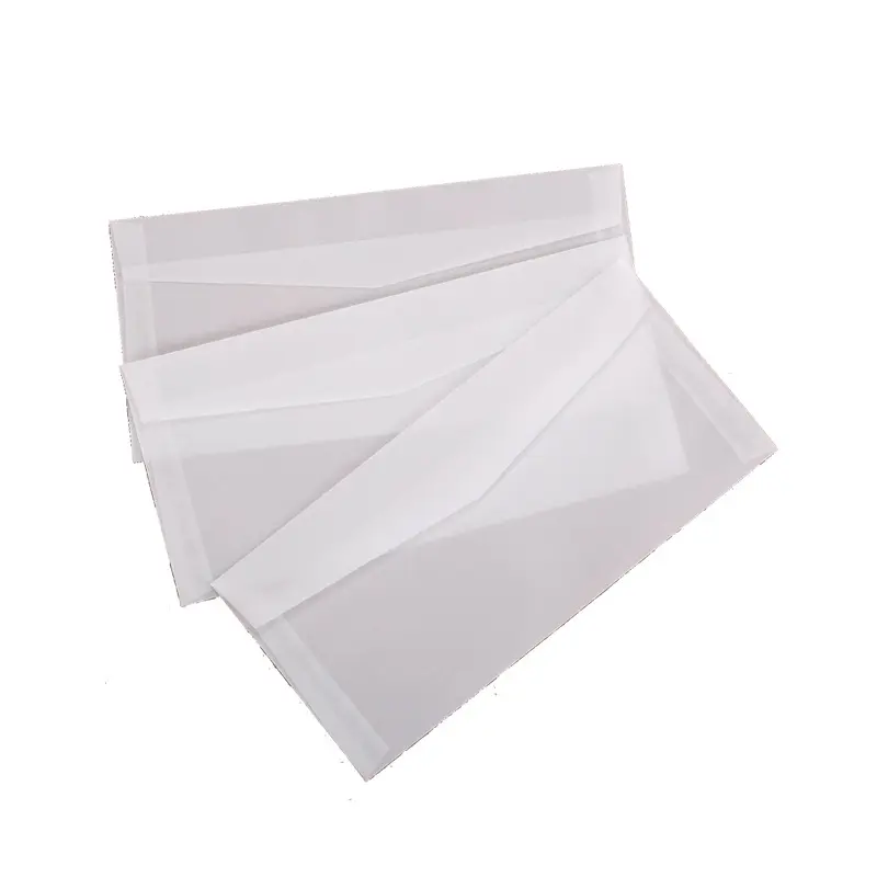 Glassine Envelope Small White Gift Paper Envelopes Transparent Customized Envelopes Wedding Wholesale