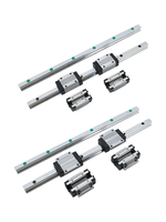 Rails linéaires HLTNC P HGR15 20 25 30 35 45 55 65, glissières de guidage linéaire, blocs carrés, roulements pour routeur CNC