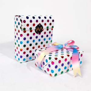 Factory Wholesale 80g <b>Christmas</b> Custom Luxury Gift Wrap Paper 43*300cm Wrapping Paper for Packaging - Product Image 1