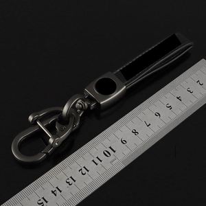 Wholesale Genuine Leather Car Keychain Car Accessories Car Brand Keychain Brand Logo <b>Keyring</b> - Product Image 5