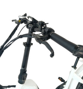 QUEENE/nouveau vélo électrique pliant à gros pneus à suspension complète alimenté au lithium caché vélo électrique pliant - Product Image 6