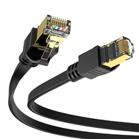 Accesorio de conector RJ45 LAN Jumper Cat8 SFTP y Cat6 de alta calidad para cable de Internet Ethernet