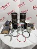 Kit de chemises de cylindre Cummins X15 avec segments de piston et axe pour la réparation et la reconstruction de moteurs diesel