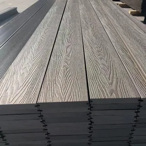 Nuovo Decking composito di legno di coestrusione artificiale all'aperto solido del WPC