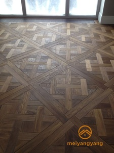 Meiyangyang Suelo de madera dura de ingeniería <span class=keywords><strong>Precio</strong></span> competitivo 1000*1000mm Hot New Versailles <span class=keywords><strong>Parquet</strong></span> Floor Oak - Product Image 5