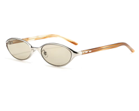 Nouvelles Lunettes de Soleil Simples en Métal GM 2026 pour Femmes, Style Coréen Tendance, Monture Nylon Polarisée Ovale, Style Old Money