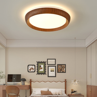 Lampe de plafond de style Wabi-sabi rétro antique pour chambre à coucher avec source de lumière LED