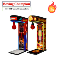 Kit d'accessoires de machine à poinçonner de puissance de boxe Combo à pièces Simulateur de kickboxing Machine de jeu de sport Machine de boxe-distributeur automatique