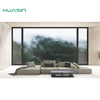 Ventana Huasin Personalizada de Aluminio con Marco Ultra Estrecho, Aislamiento Acústico y Térmico, de Acero Inoxidable