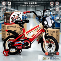Vélo pour enfants, VTT pour enfants avec roues d'apprentissage, siège réglable, vélo pour garçons et filles, fournisseur en gros OEM ODM