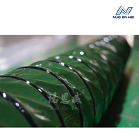 Conduits ronds flexibles en PVC personnalisés de 90 mm à 1300 mm avec design industriel et solutions graphiques pour les climatiseurs
