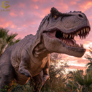 Modèle de dinosaure animatronique à l'échelle réelle SGAD09, dinosaure jurassique Trex imperméable, animatronique avec mouvements - Product Image 6