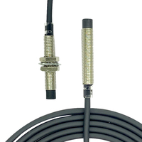 Capteur de proximité inductif NPN PNP de type encastré 4 mm, détection de métal, DC12-24V, pour machines CNC