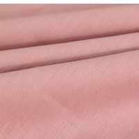 100% tissu de lin bio 190gsm anti-pilules teint uni tissé écologique respirant canapé tissu 2025 Textiles de maison chemise robe