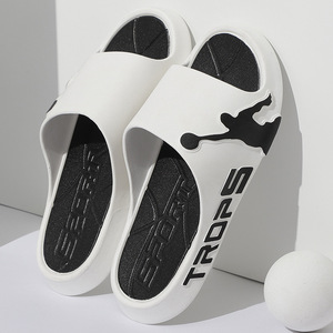 Chanclas de PVC Antideslizantes para <span class=keywords><strong>Hombre</strong></span>, Sandalias de Playa y Casa, Diseño Deslizable para Verano - Product Image 4