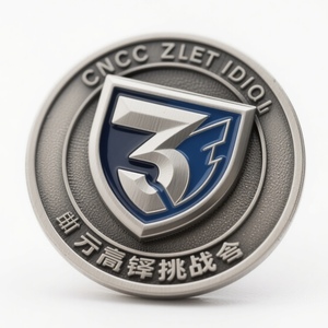 HKAA Fabricant Conception Métal Alliage de Zinc Moulage sous pression Logo 3D Émail Placage personnalisé Pièce de défi Souvenir avec boîte - Product Image 5