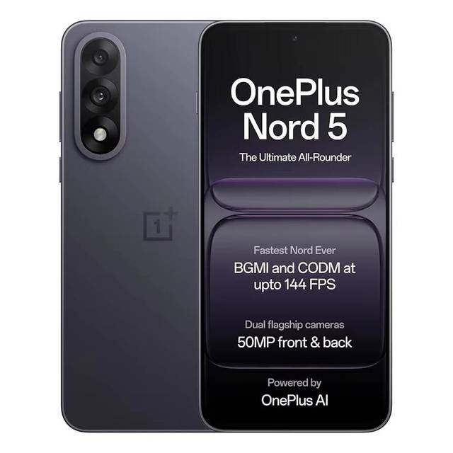 Oneplus Nord 5 6.83'' 1.5K 144Hz Amoled Snap Dragon 8s Gen 3 50MP Camera 6800mAh Low Price Celulares 5G Phone Mobile
