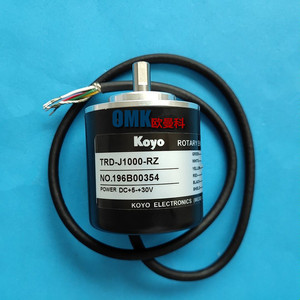 โคโย อินคริเมนทัล โรตารี่ เอ็นโค้ดเดอร์ TRD-J1000-RZ DC 5-30V สายเคเบิลปลายกลม - Product Image 1
